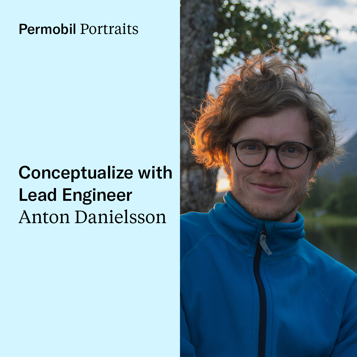 Permobil Portrait Anton Danielsson, Lead Engineer Chassis Development